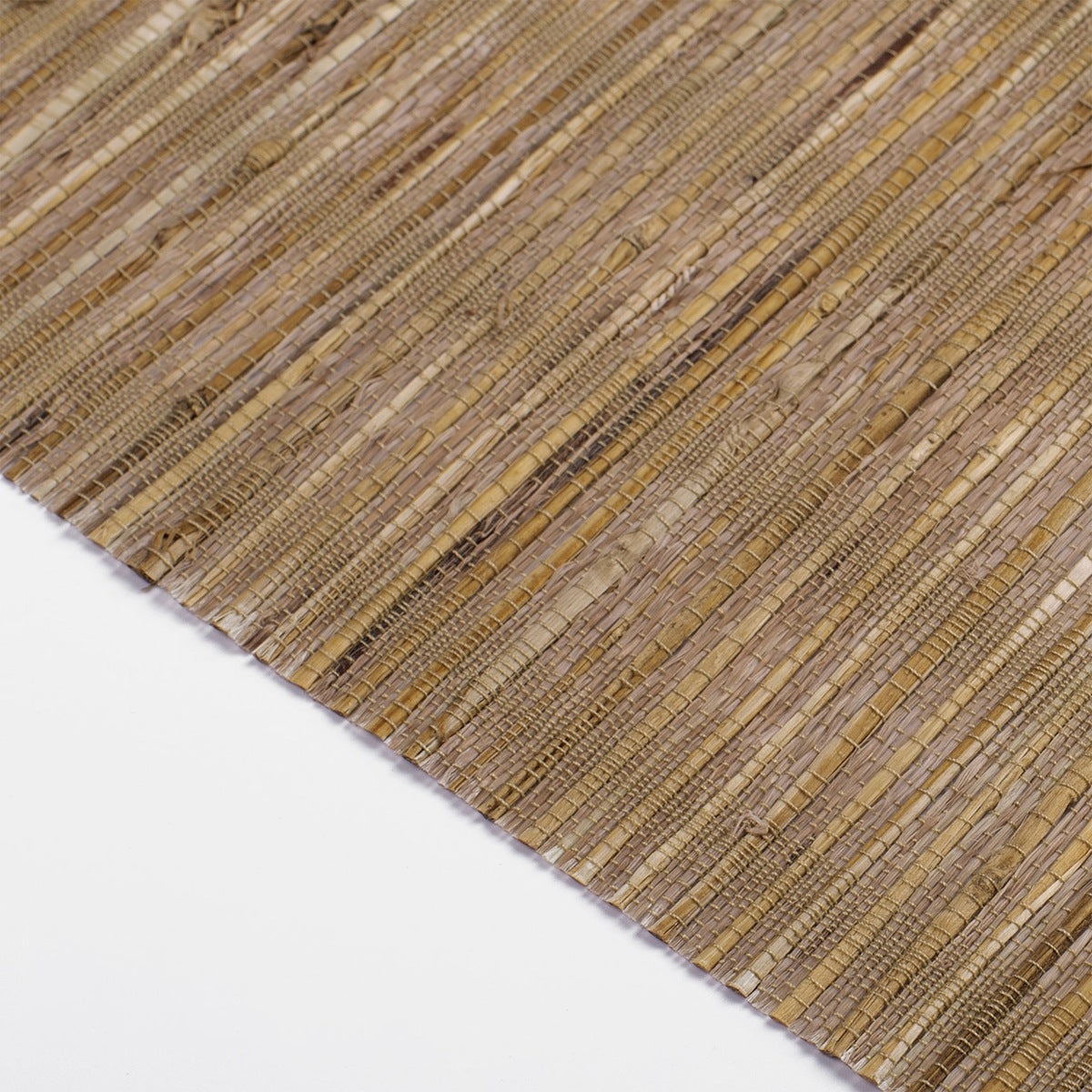 Sulugood Natural Cordless Light Filtering Bamboo Roman Shades with warm, natural bamboo texture.