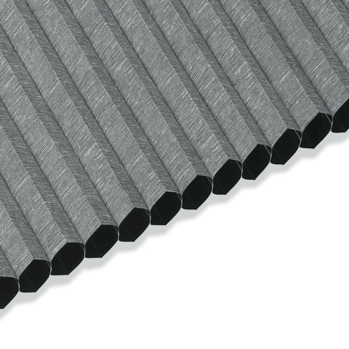Sulugood Standard Cordless Top Down Bottom Up Jacquard Cellular Shade close up of the hexagonal design.