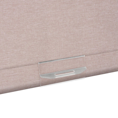 Detail of Sulugood New Premium Cordless Top Down Bottom Up Roman Shades handle design.