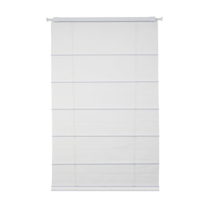Sulugood No Drill Cordless Cloudstone Fabric Blackout Custom Roman Shades