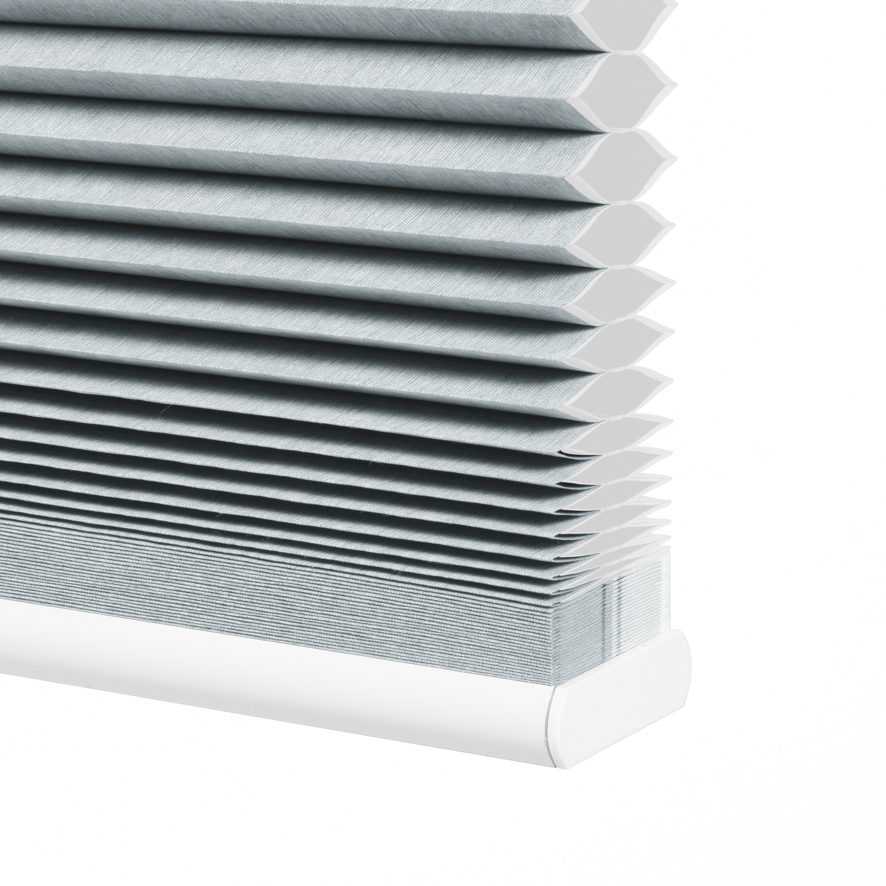 Sulugood New Arrival No Drill Top Down Bottom Up Cellular Honeycomb Blinds Cell In Cell Design close-up view.