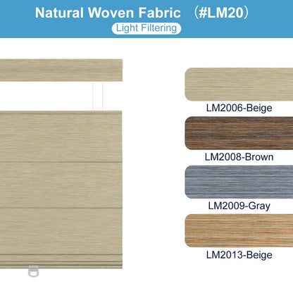 Sulugood Roman Shade Fabric Samples