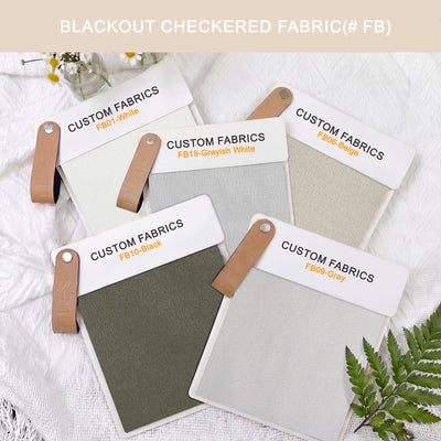 Sulugood Roman Shade Fabric Samples