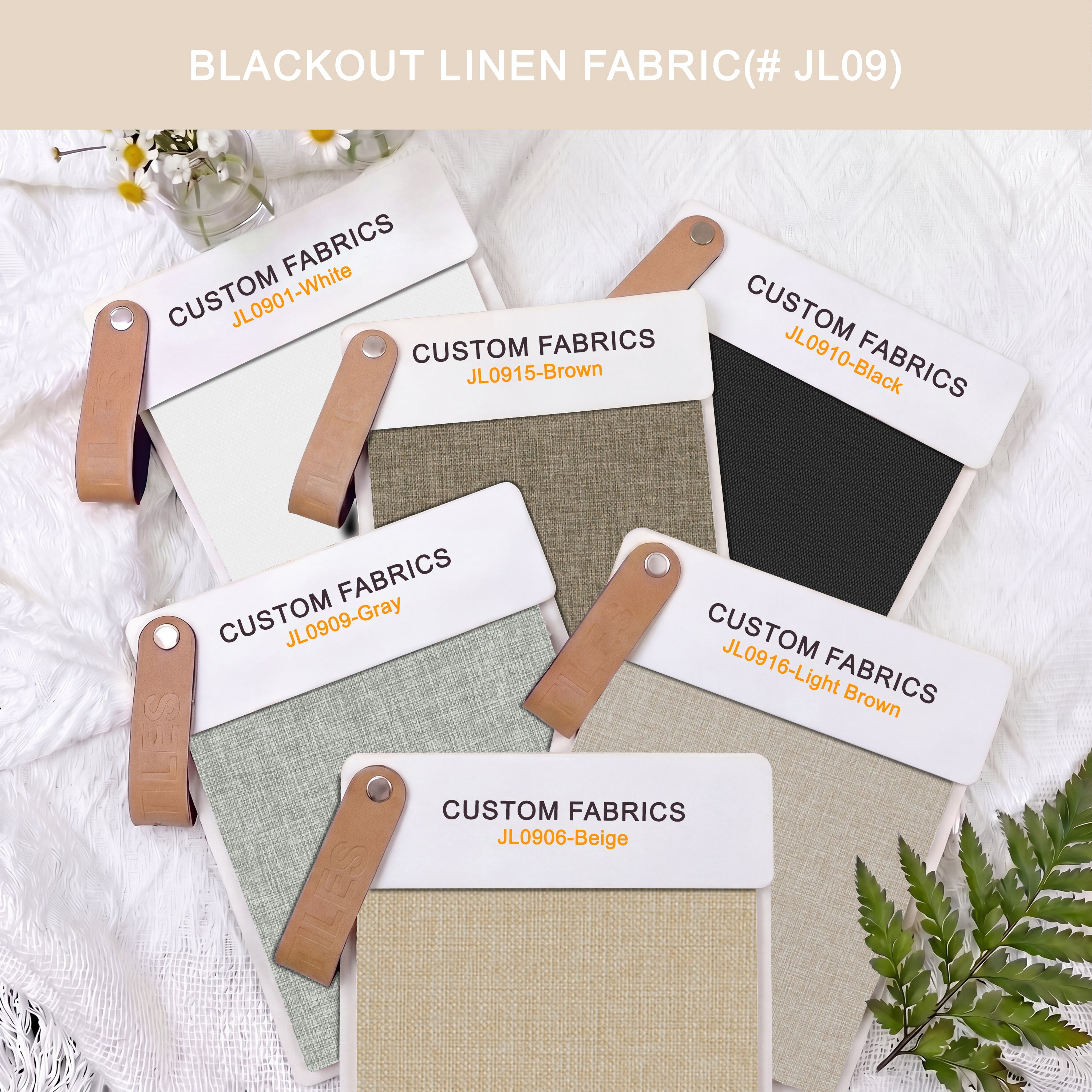 Sulugood Roller Shade Fabric Samples