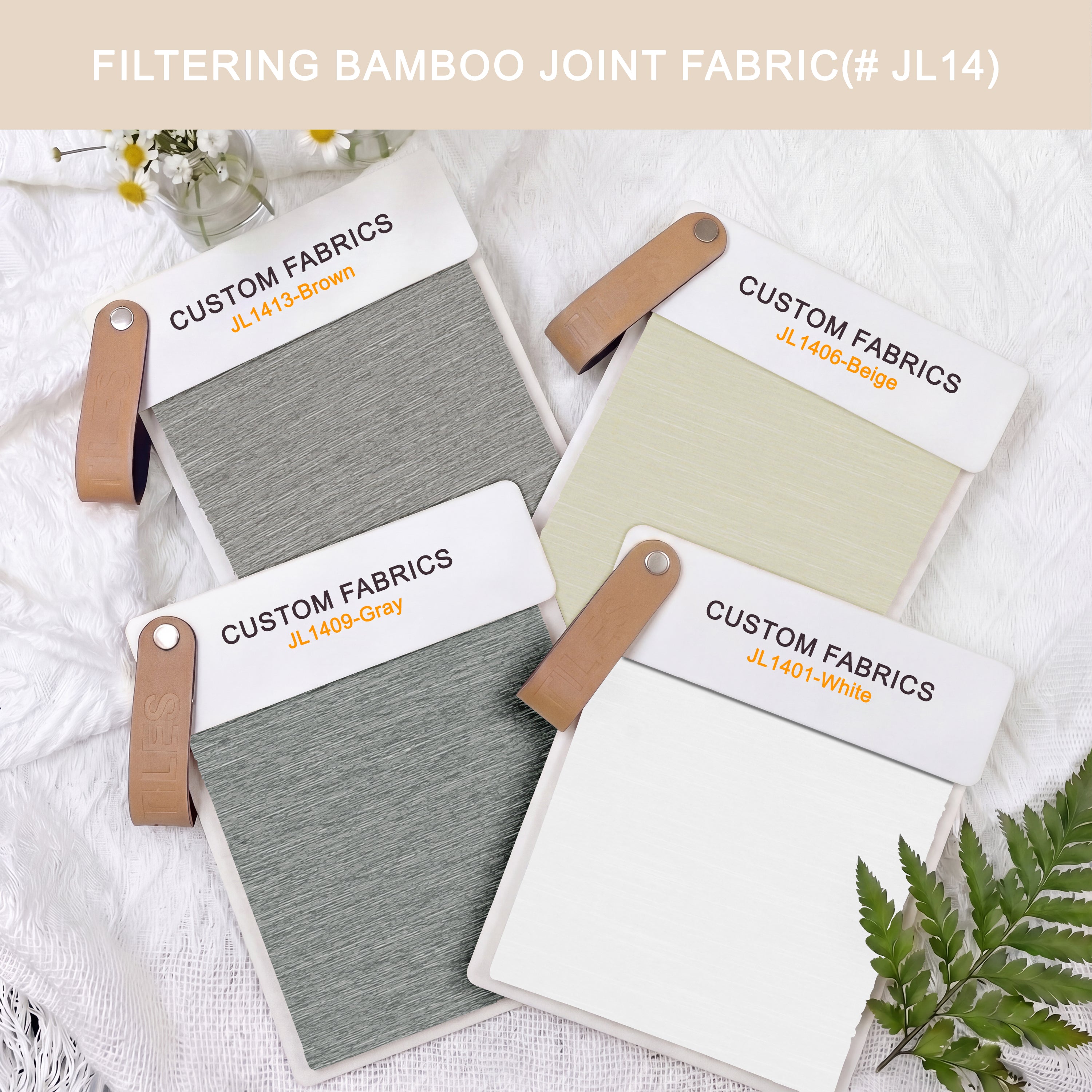 Sulugood Roller Shade Fabric Samples