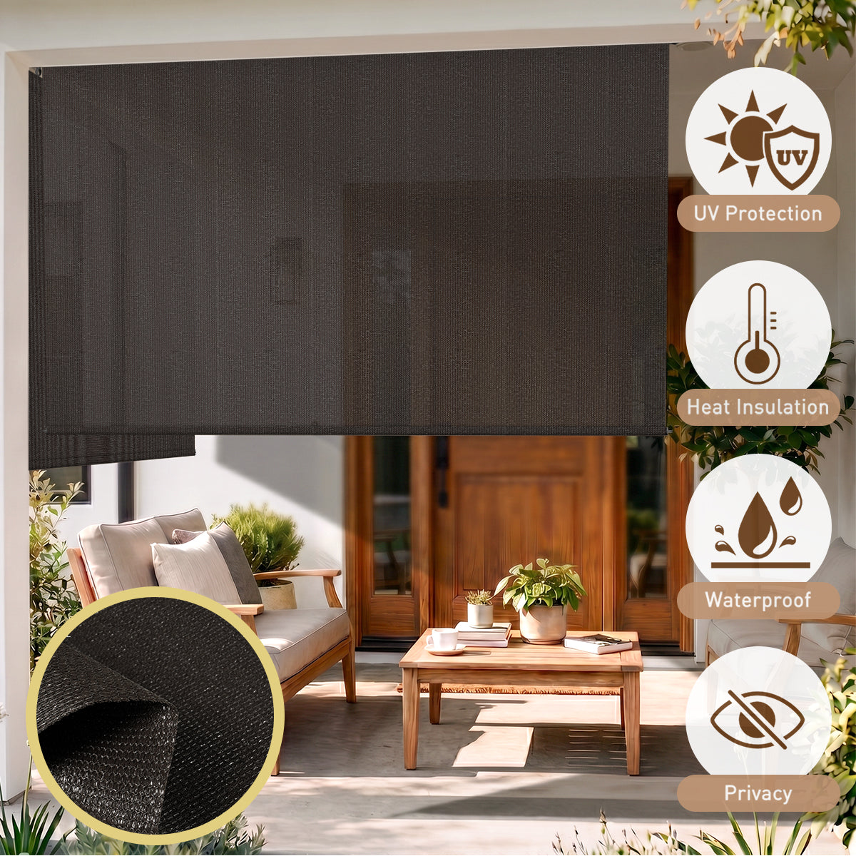 JL5015-Dark Brown