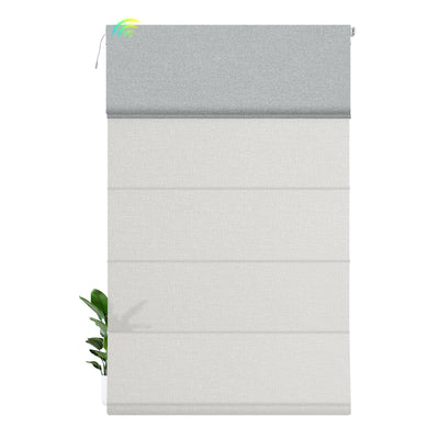 Blackout Gray+Light Filtering White