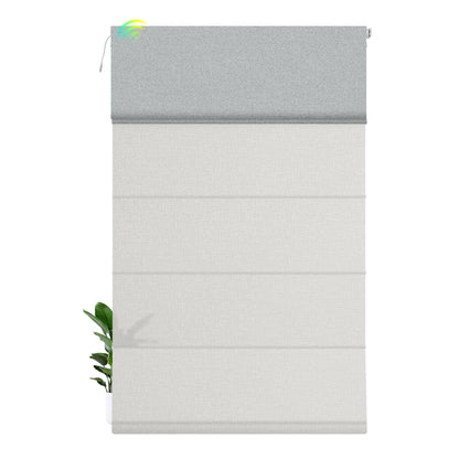 Blackout Gray+Light Filtering White