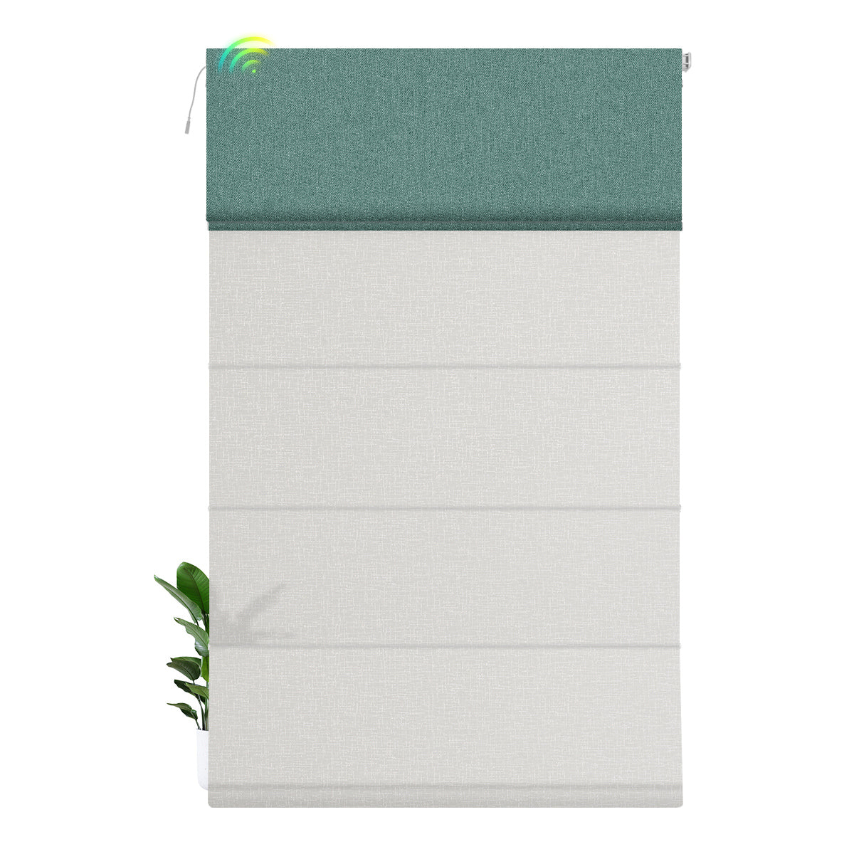 Blackout Green+Light Filtering White