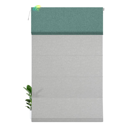 Blackout Green+Light Filtering Gray