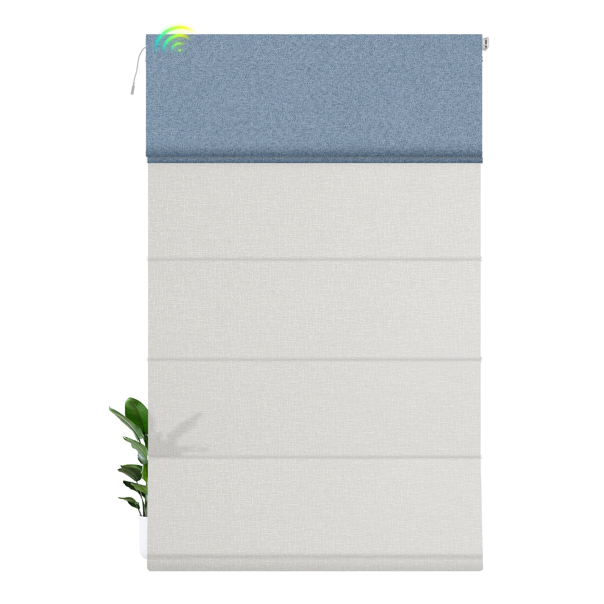 Blackout Blue+Light Filtering White