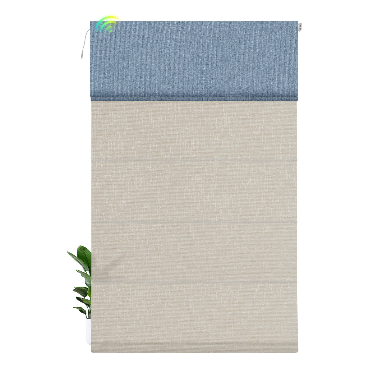 Blackout Blue+Light Filtering Beige