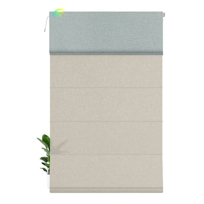 Blackout Blue Green+Light Filtering Beige