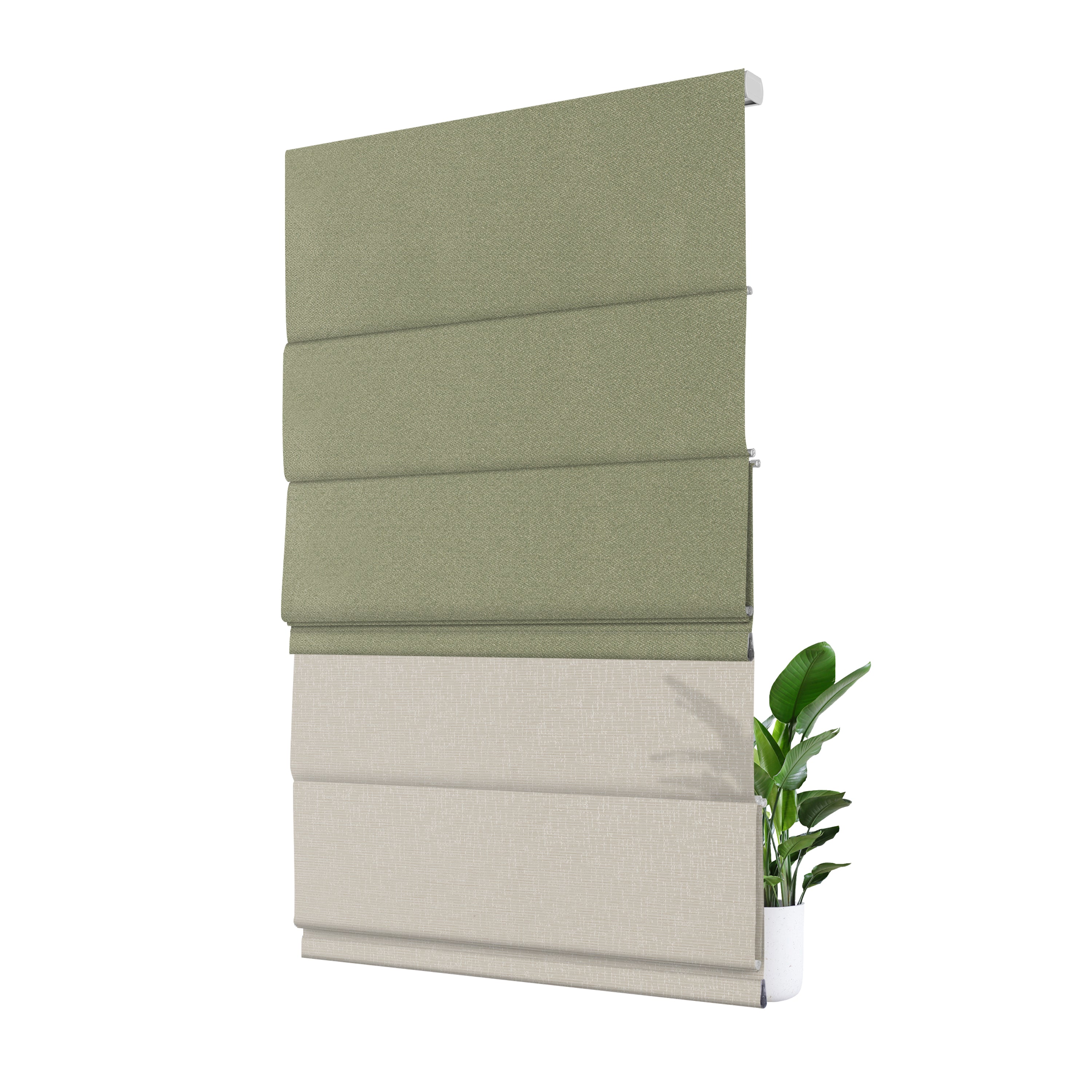 Blackout Light Green+ Filtering Beige