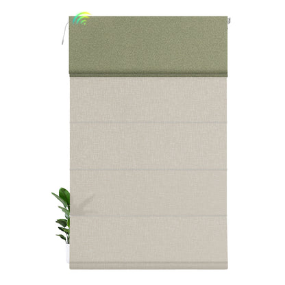 Blackout Light Green+Light Filtering Beige