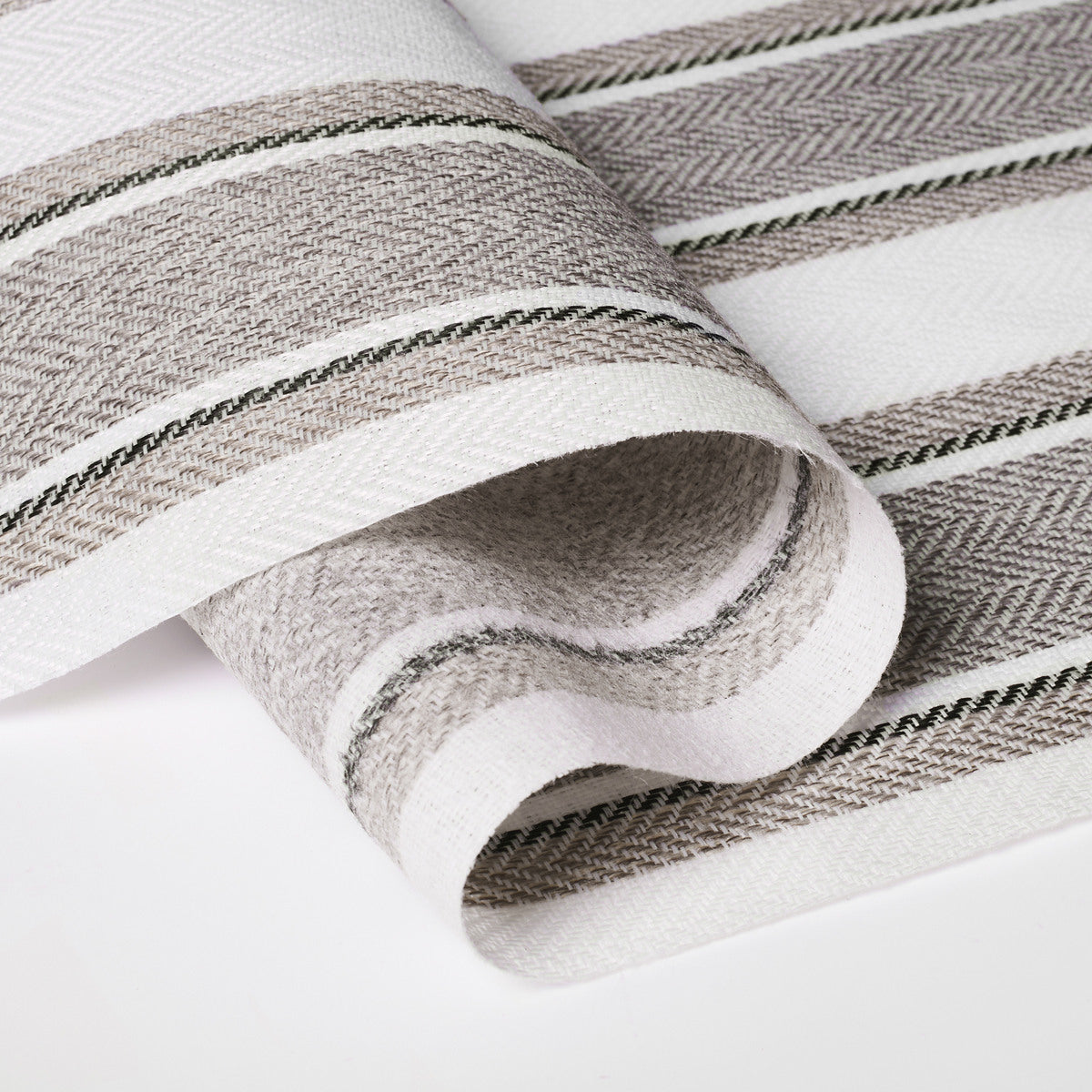 Sulugood Motorized No Drill Bright Square Stripes Roman Shades