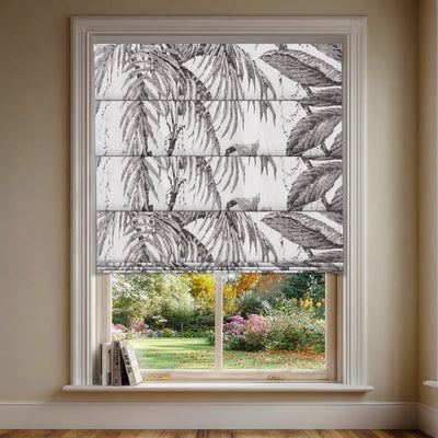 LM502602-Gray Botanical Leaves