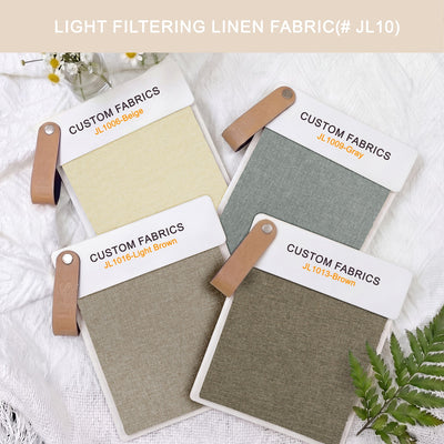 Sulugood Roman Shade Fabric Samples