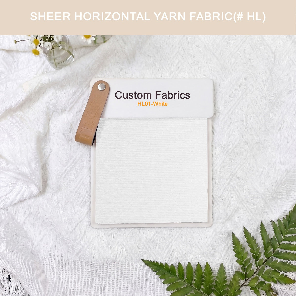Sulugood Roman Shade Fabric Samples