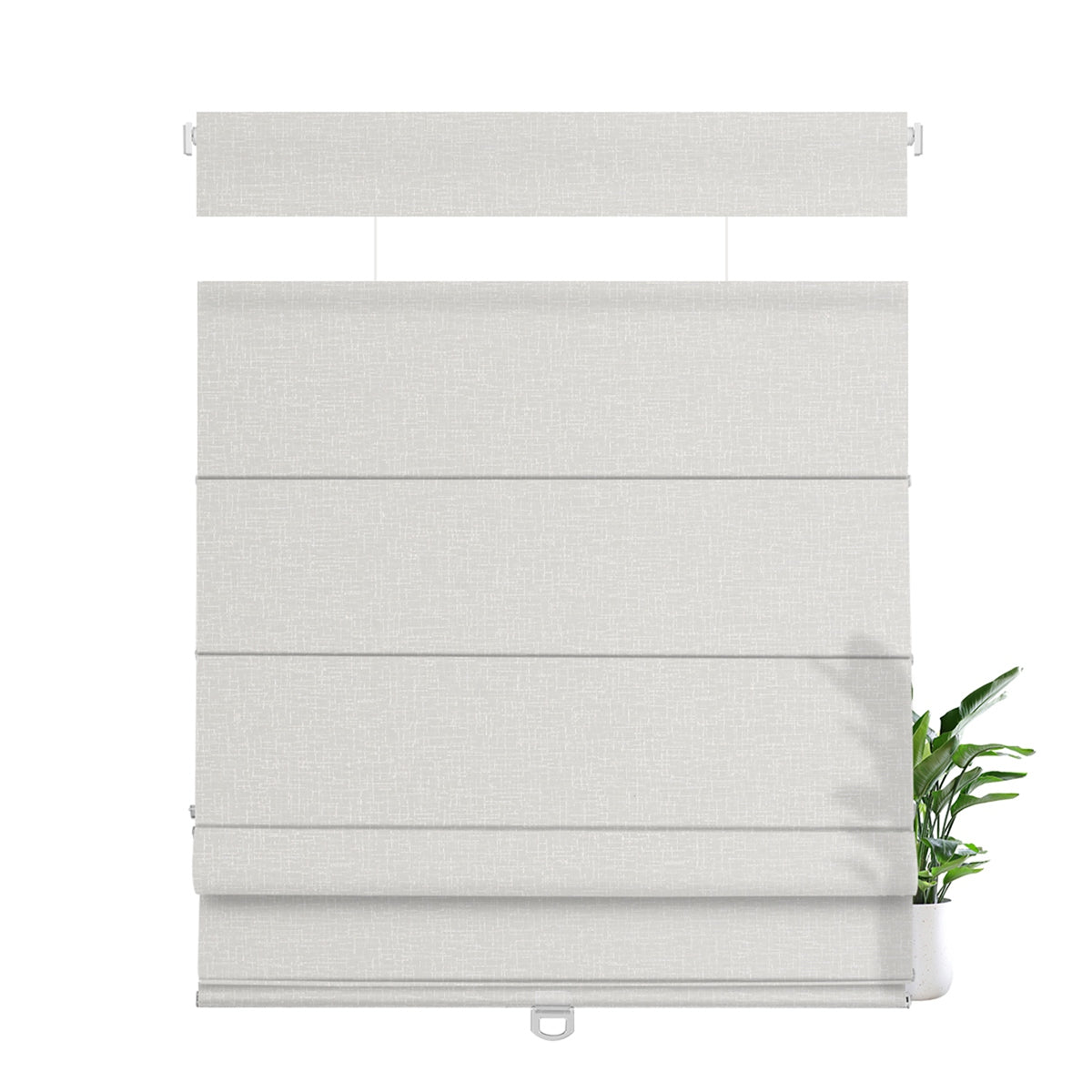 Sulugood Cordless No Drill Top Down Bottom up Roman Shades