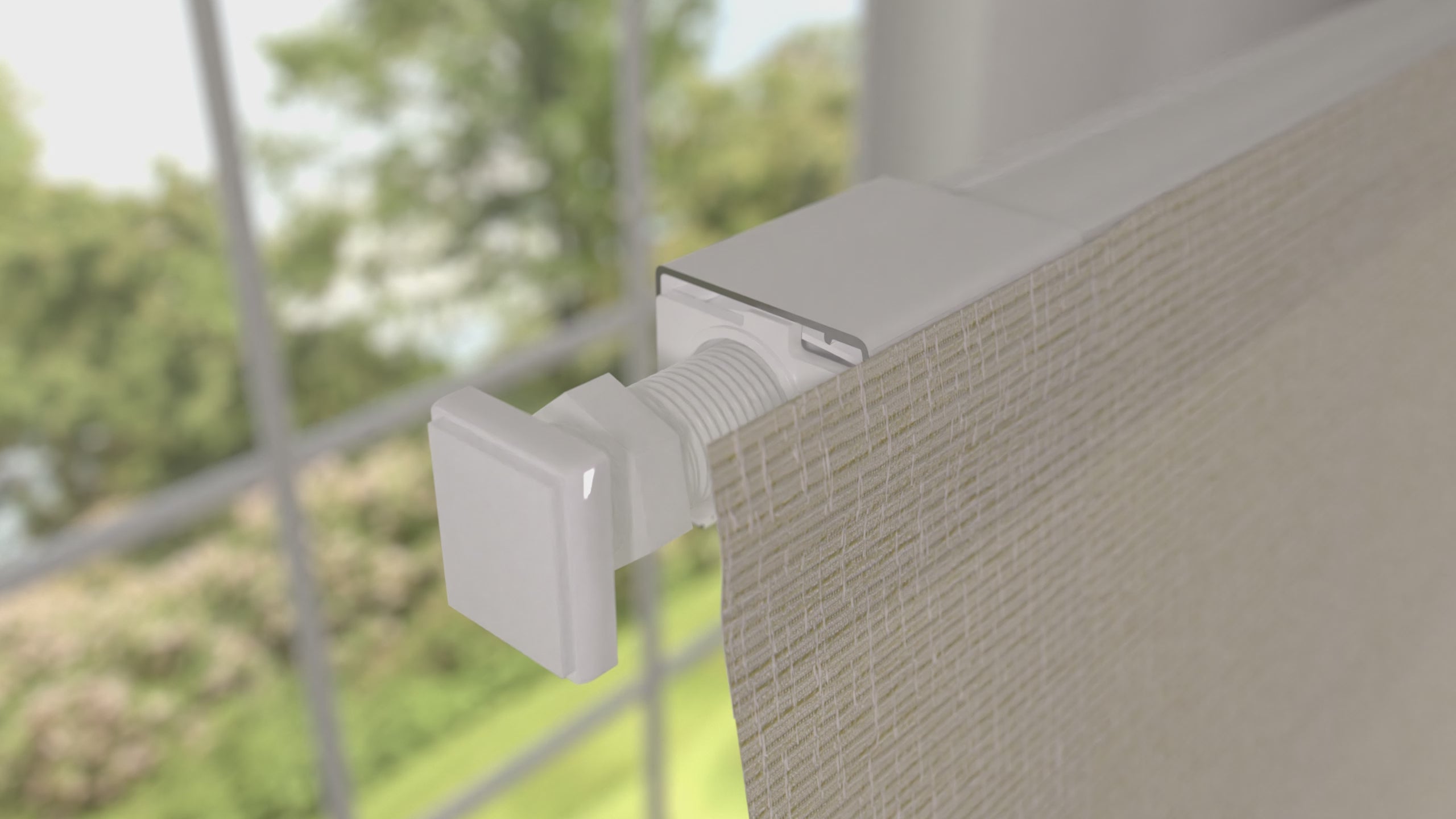 Load video: <p>Our premium tension-mounted brackets let you install your blinds in minutes—no drilling, no nails, no permanent damage to your trim or walls. Designed for a clean, polished look that elevates any space, they fit most standard windows and adjust easily to suit your needs. Perfect for homeowners who value both style and simplicity.</p>